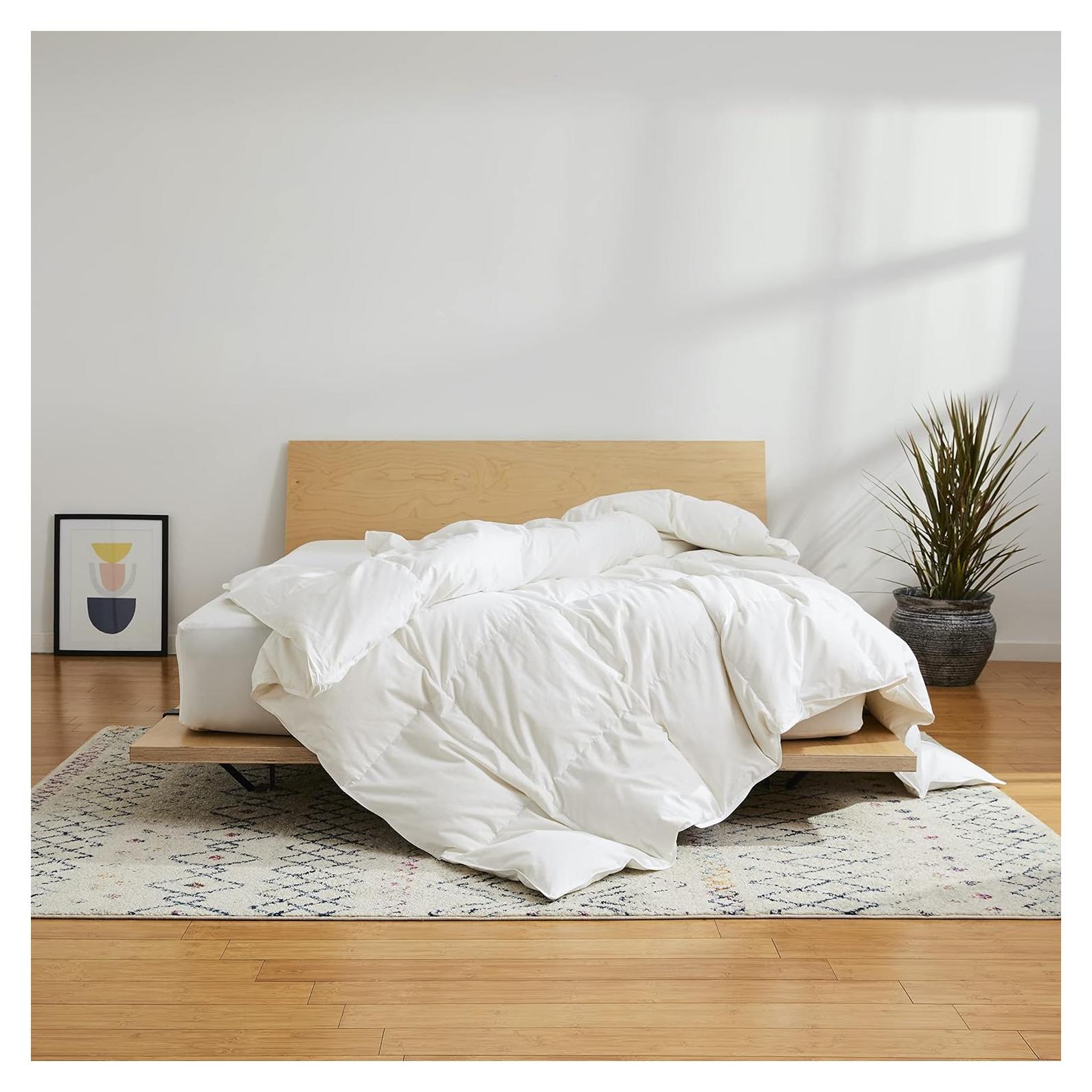 Edredón de Plumas Brooklinen King 700 Relleno Blanco