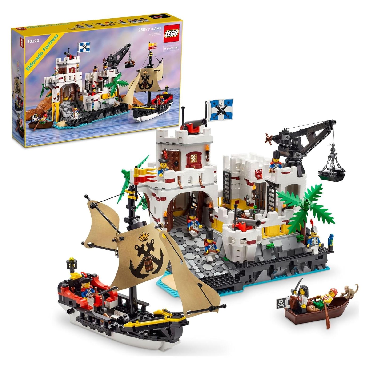 LEGO Icons Fortaleza Eldorado 10320 - Set de Construcción Pirata