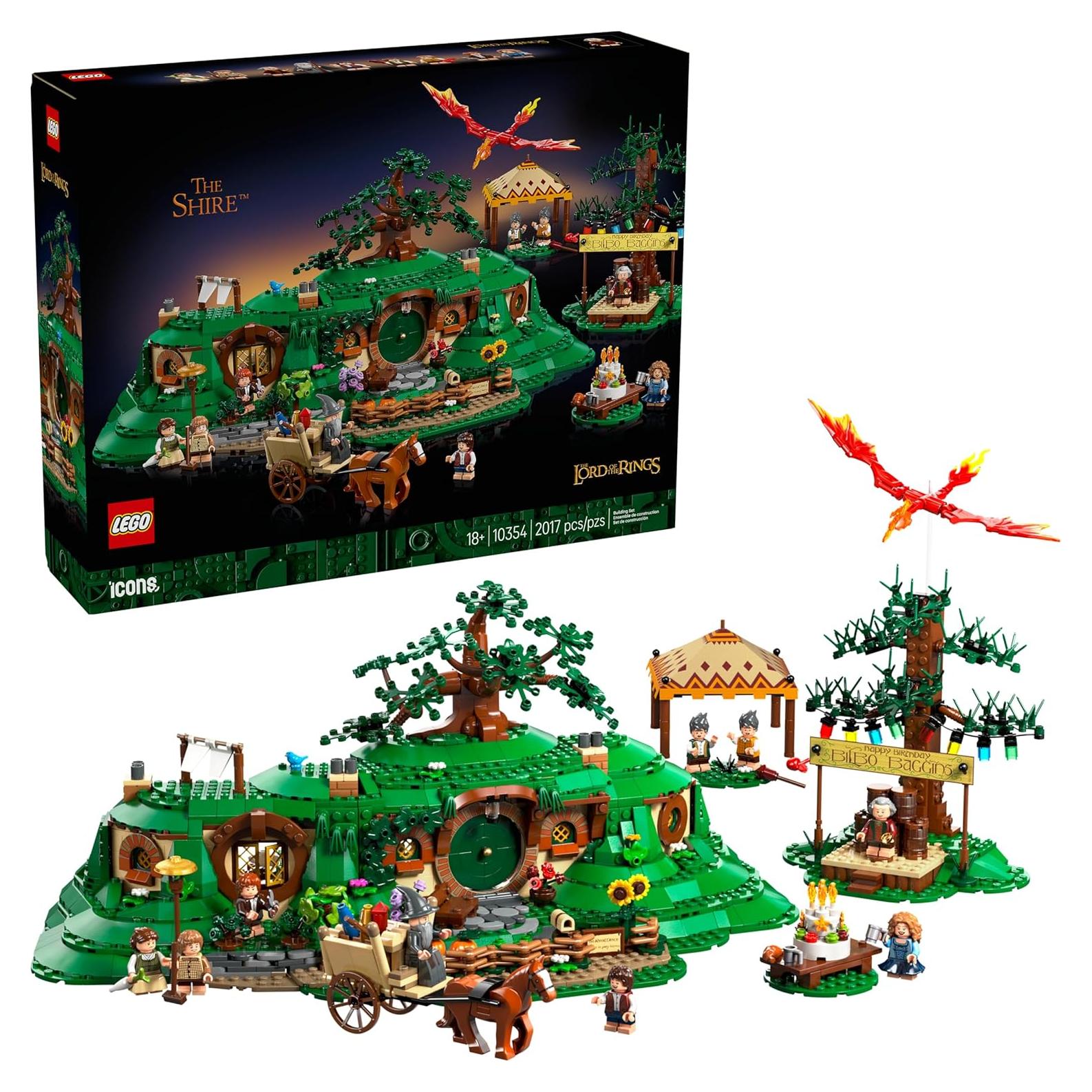 LEGO Icons La Comarca El Señor de los Anillos 10354 2017 Piezas