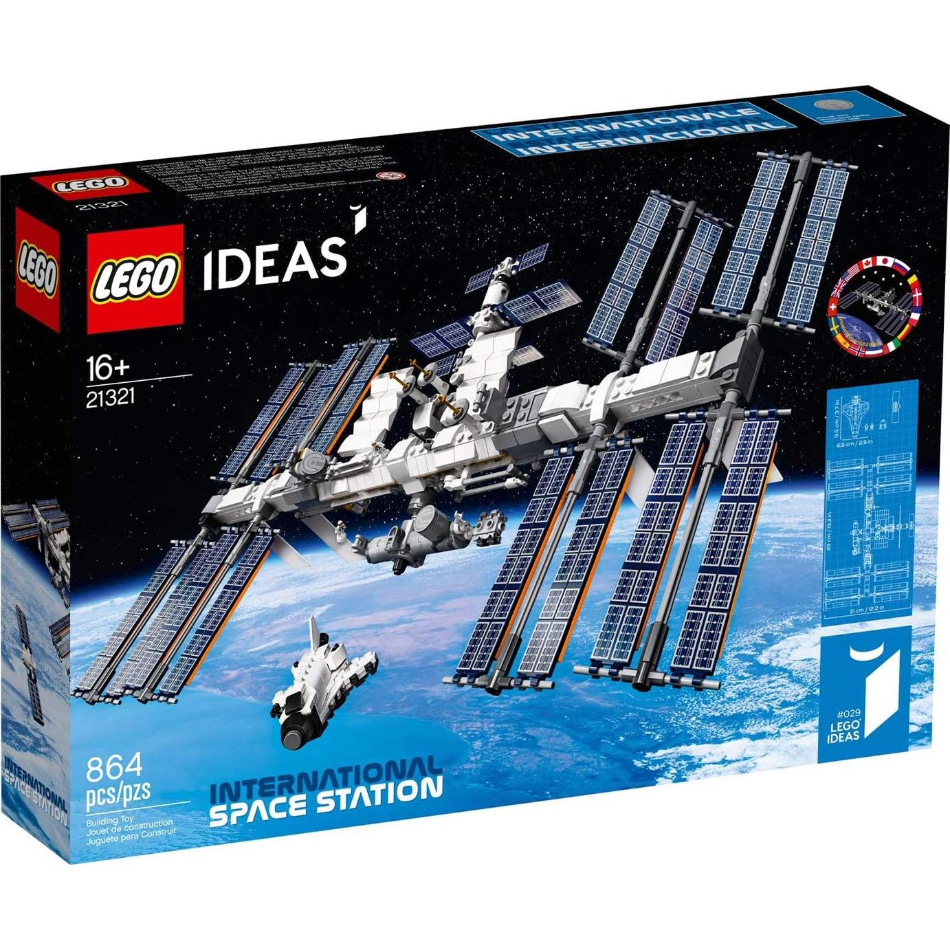 LEGO Ideas Estación Espacial Internacional 21321 - 864 Piezas