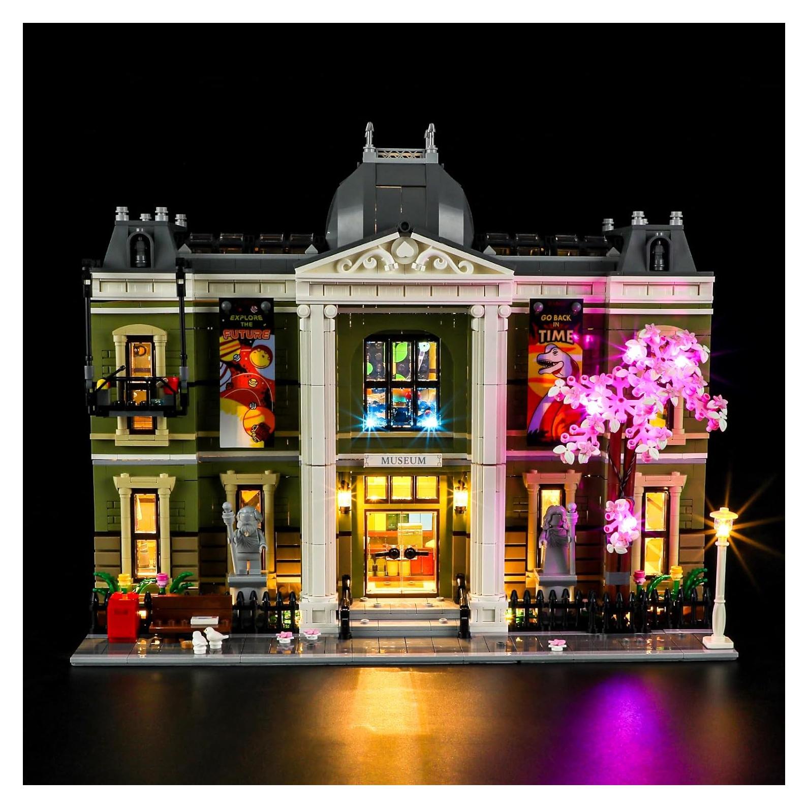 Kit de Iluminación LED BRIKSMAX para Lego 10326 Museo Natural