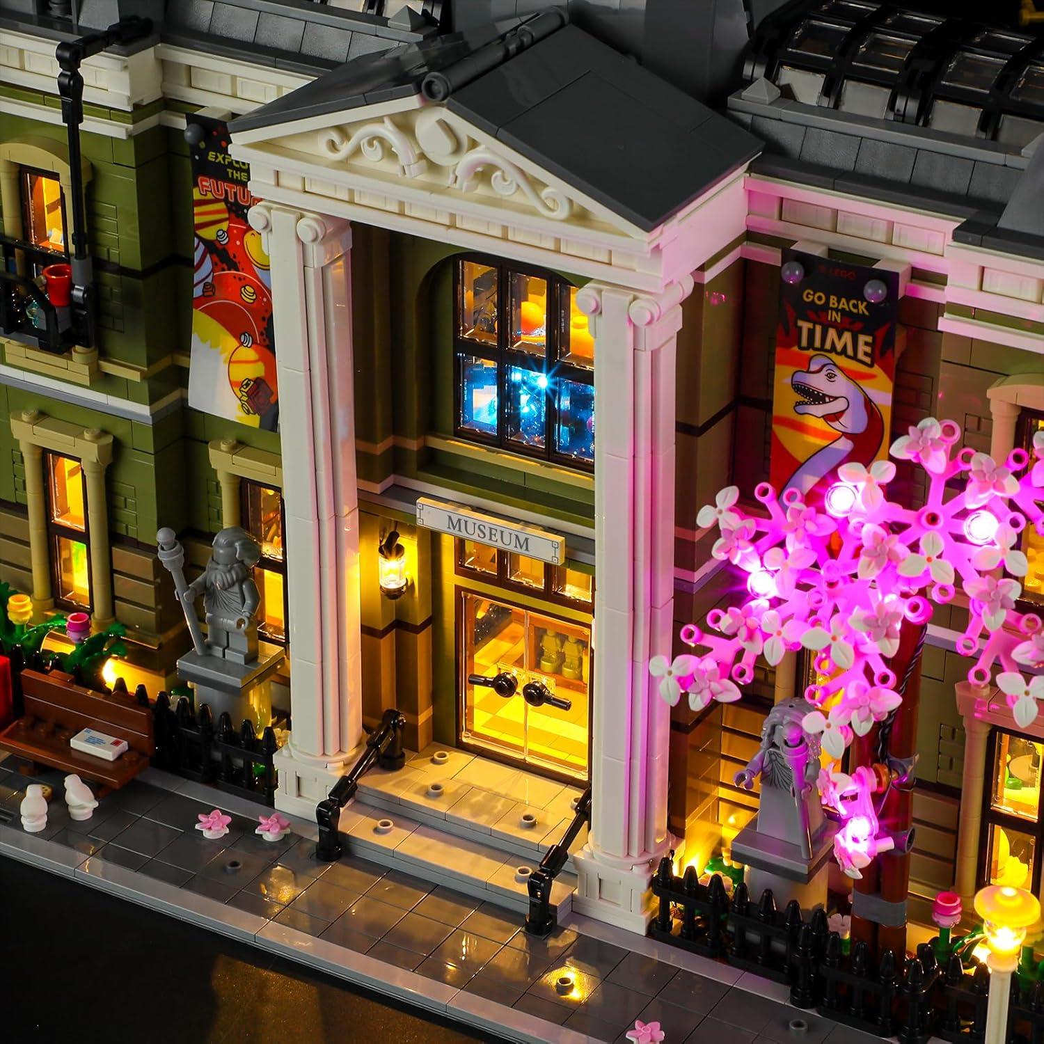 Kit de Iluminación LED BRIKSMAX para Lego 10326 Museo Natural