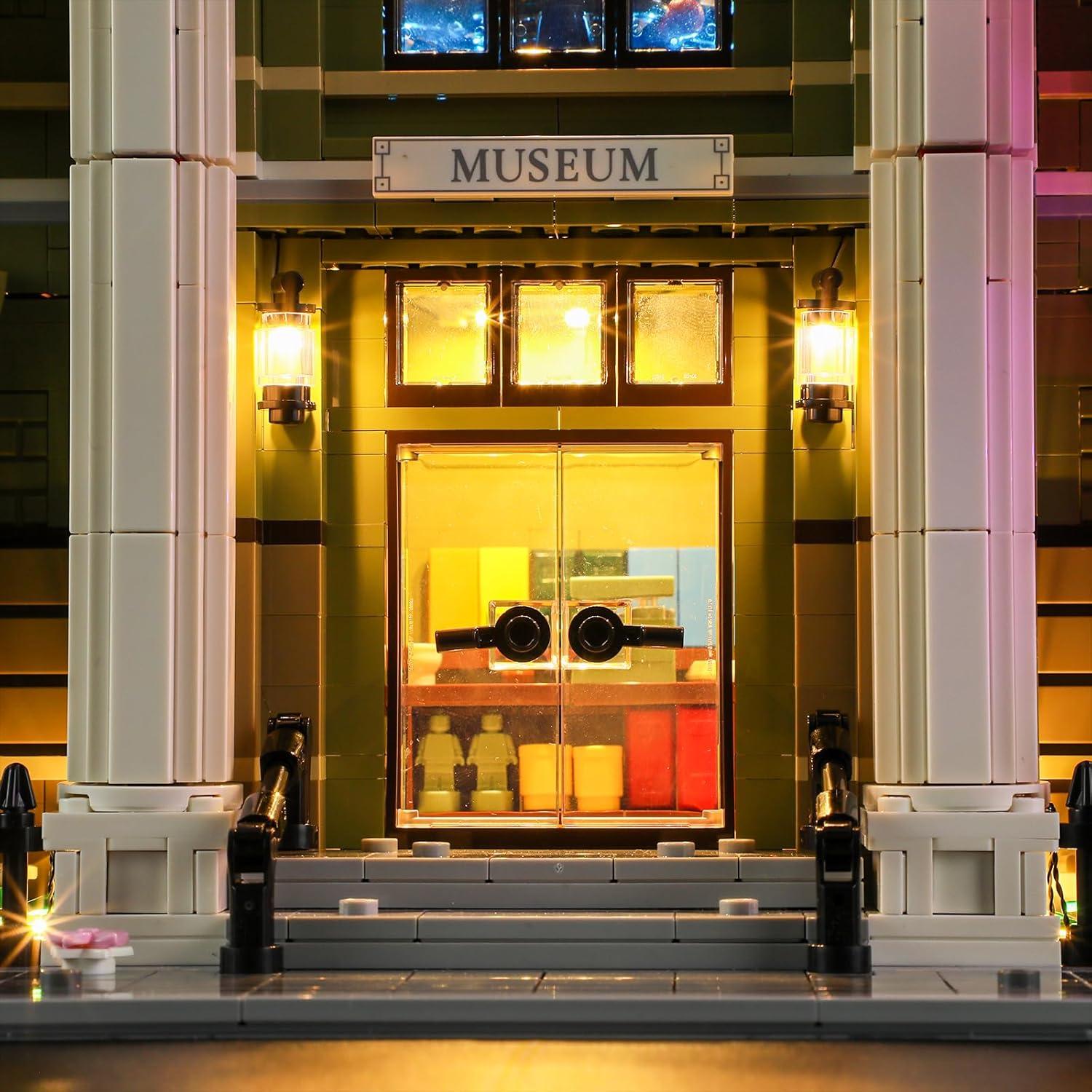 Kit de Iluminación LED BRIKSMAX para Lego 10326 Museo Natural