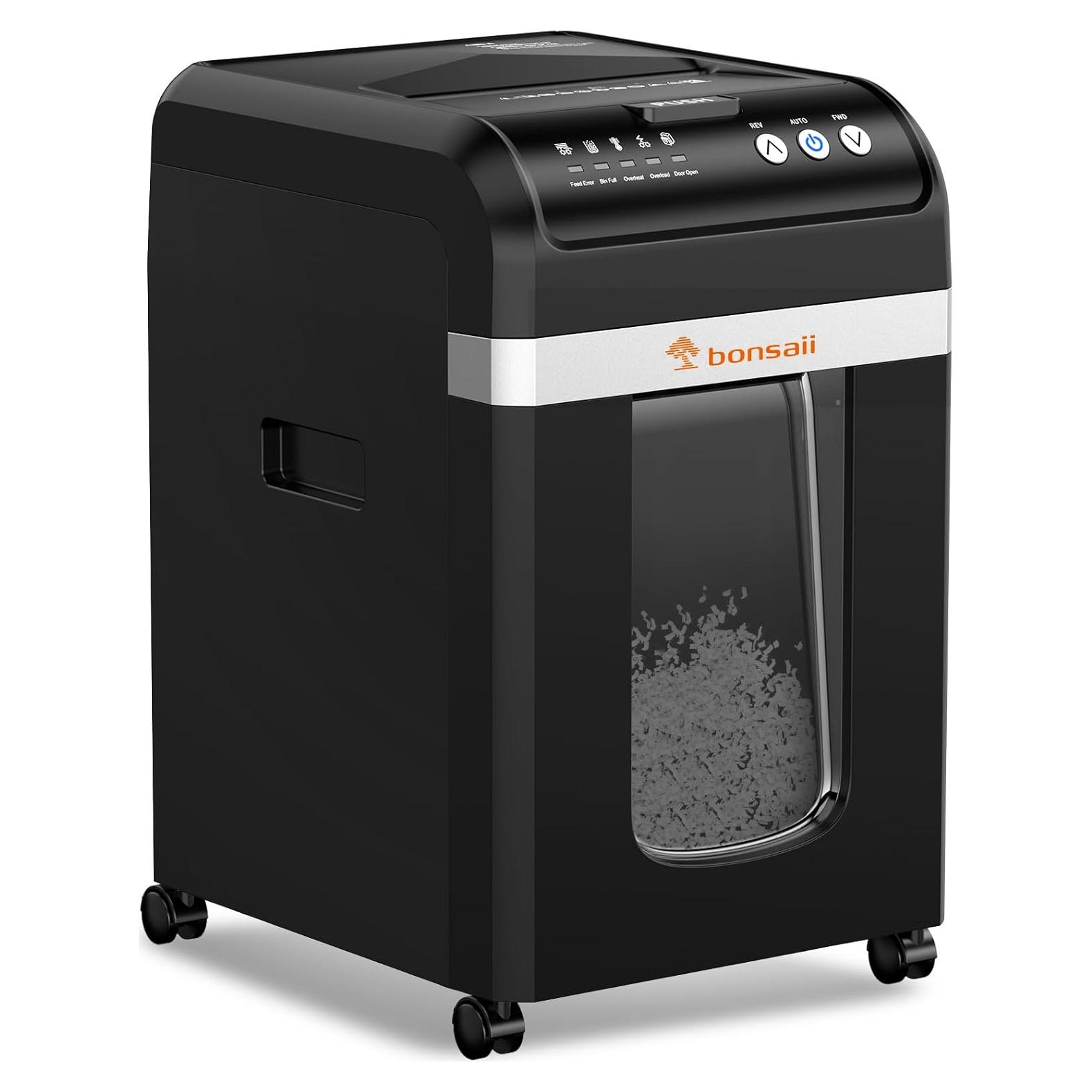 Trituradora de Papel Bonsaii C283-A 200 Hojas Automática P-4