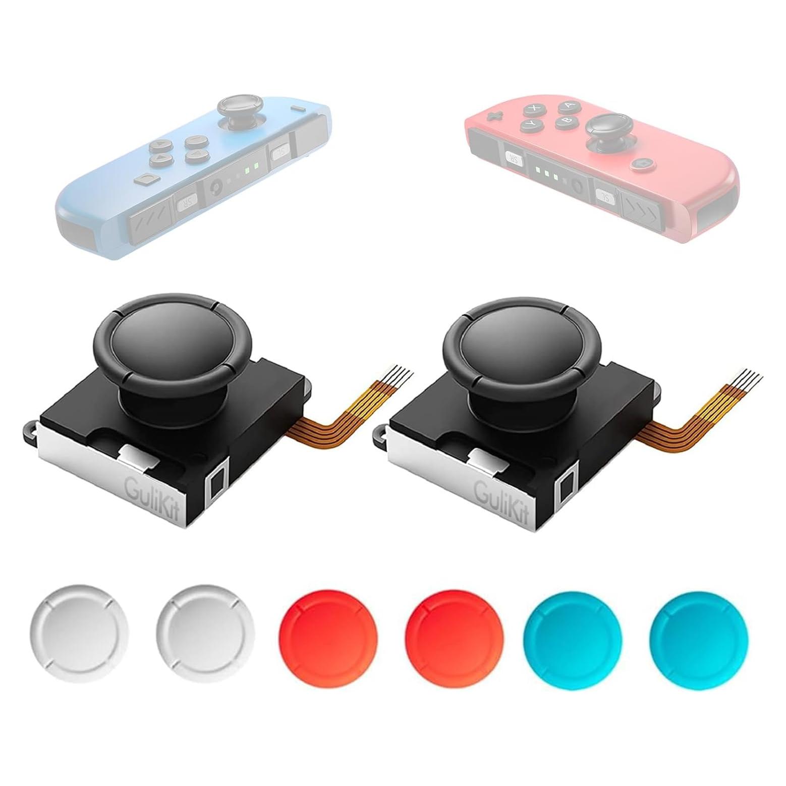 Joystick GuliKit TMR Anti-Deriva para Switch y Switch Lite