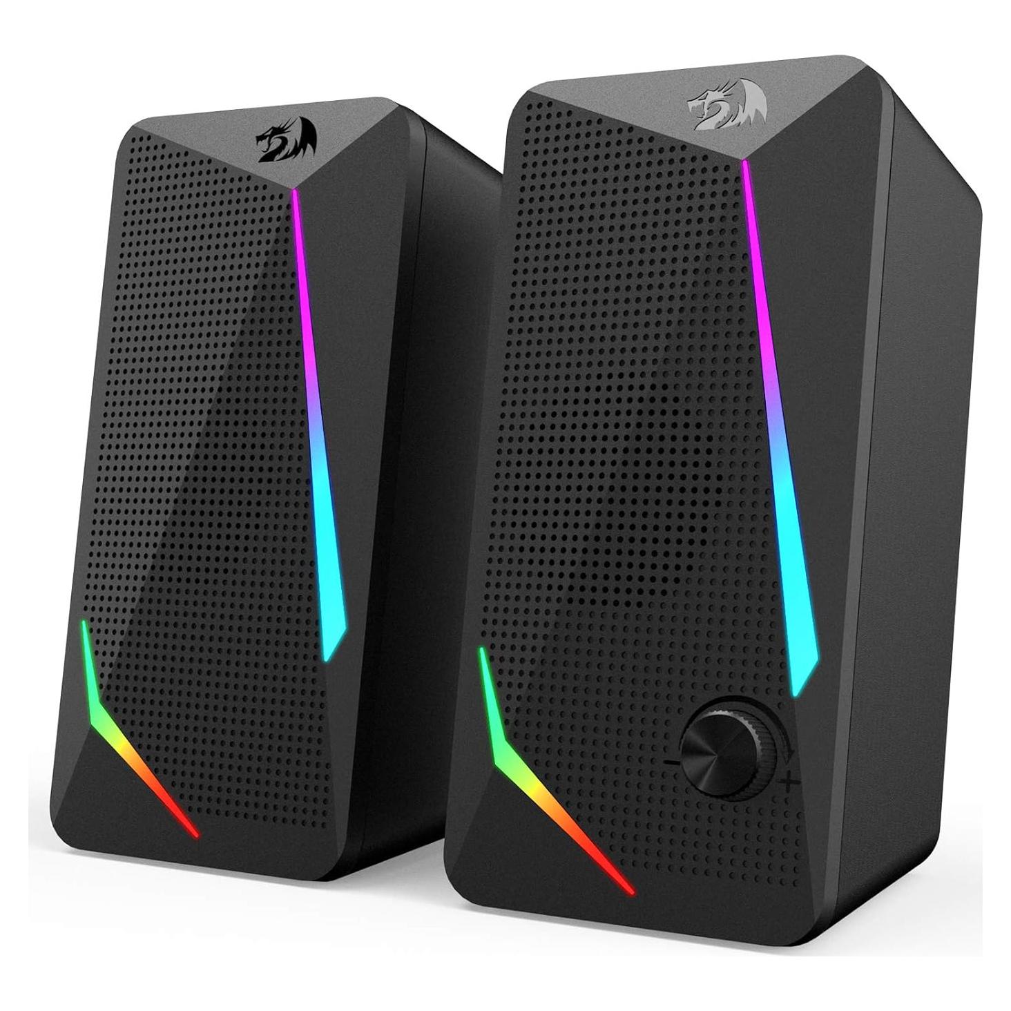 Altavoces Redragon GS510 2.0 RGB USB para PC y Laptop