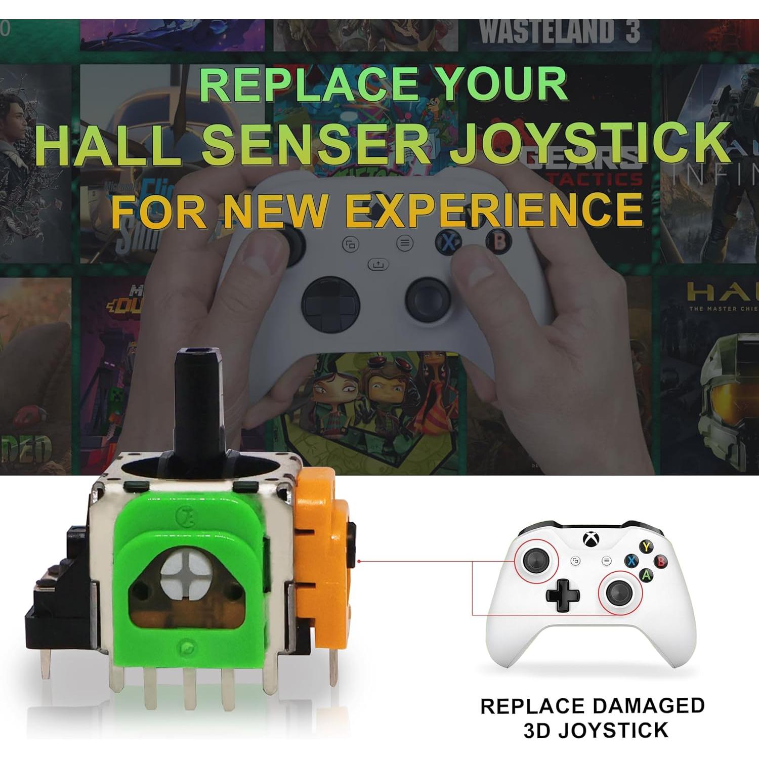 Joystick Analógico 3D Intec Gaming para Xbox Series S/X - Juego de 4