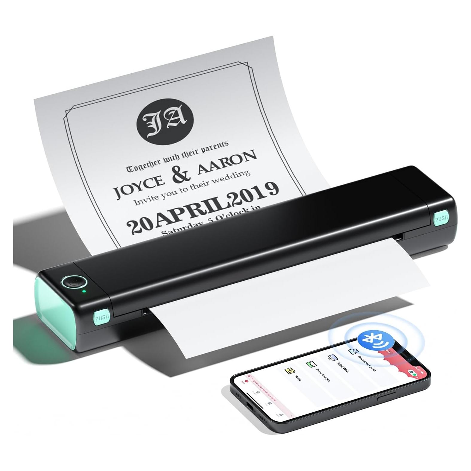 Impresora Portátil Phomemo M08F Pro Bluetooth Térmica 8.5x11