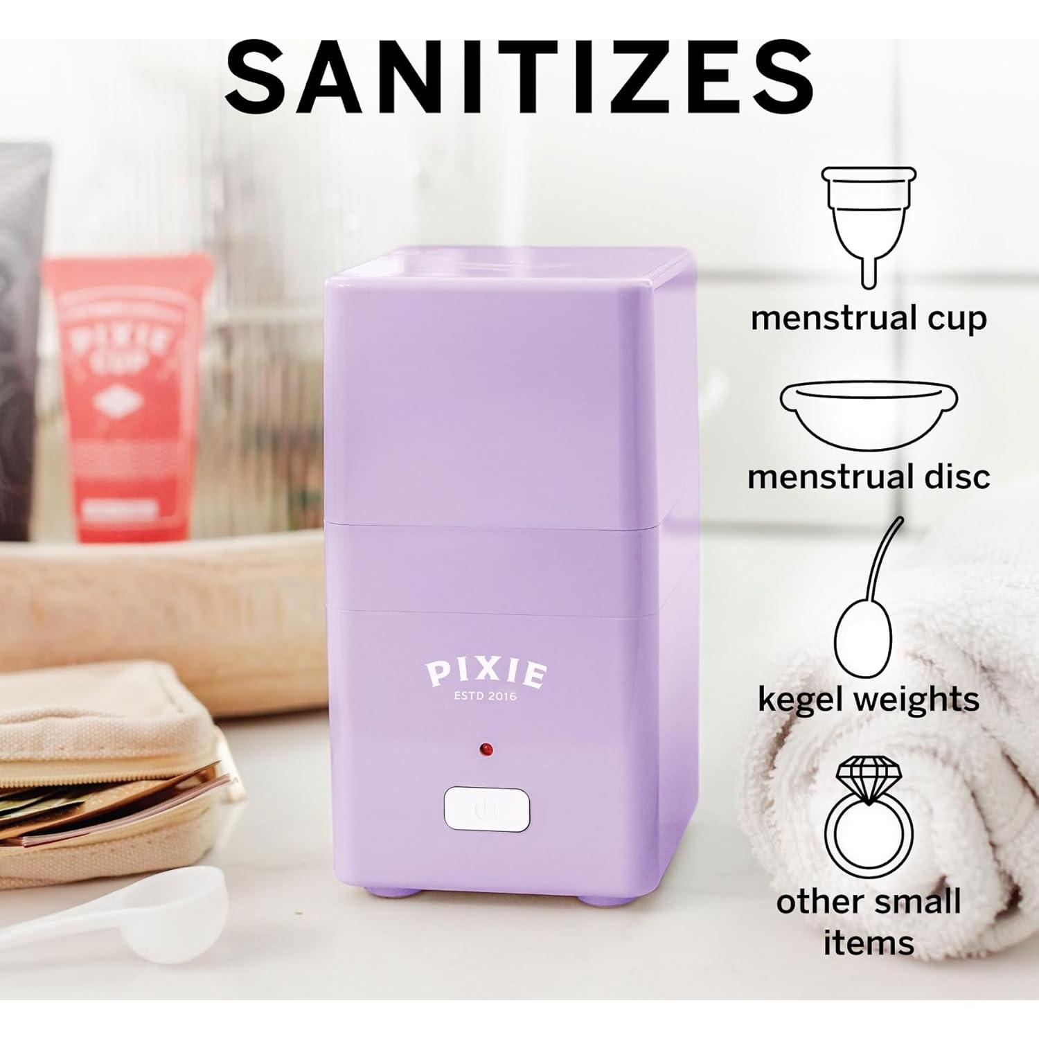 Esterilizador de Copa Menstrual Pixie - Eficaz y Rápido