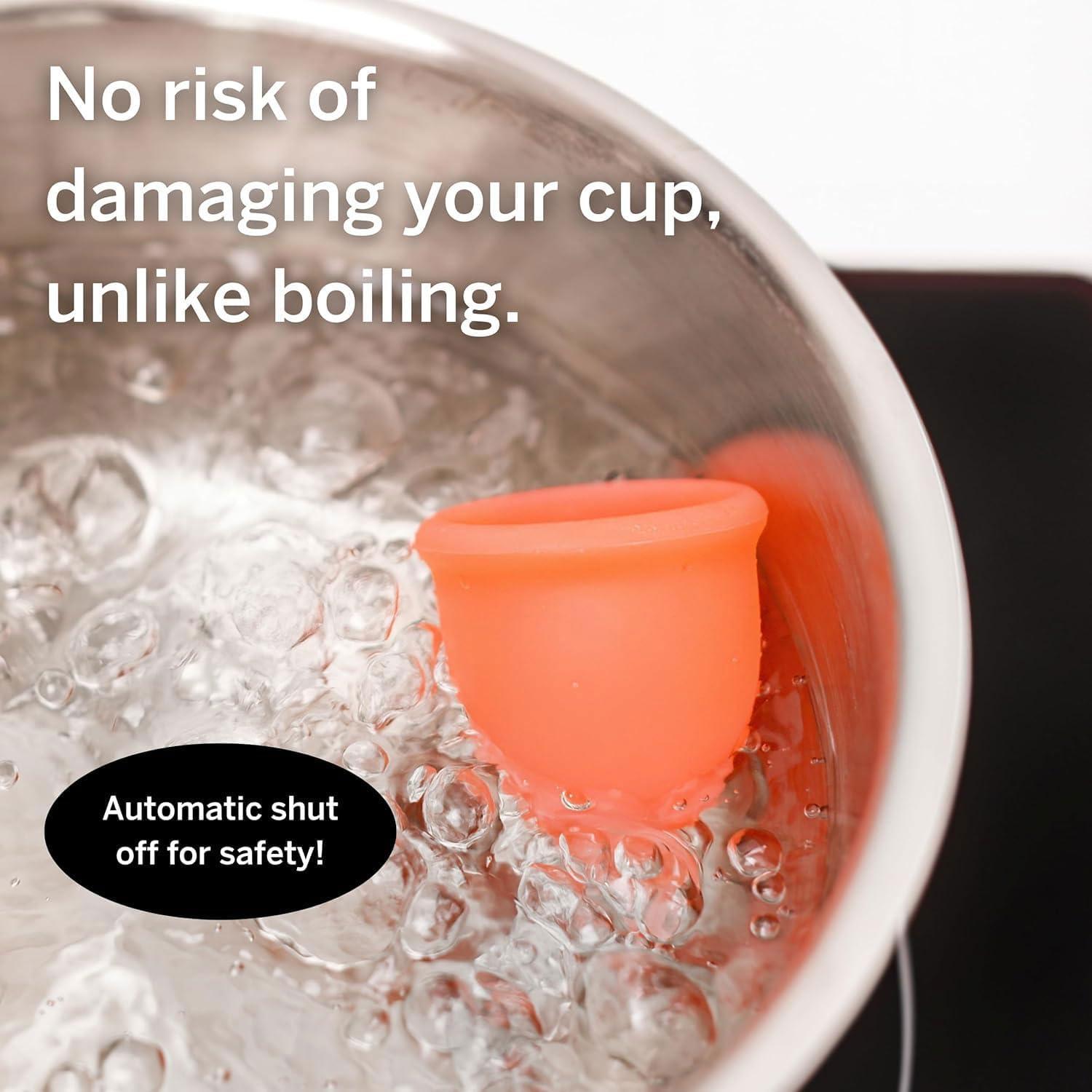 Esterilizador de Copa Menstrual Pixie - Eficaz y Rápido