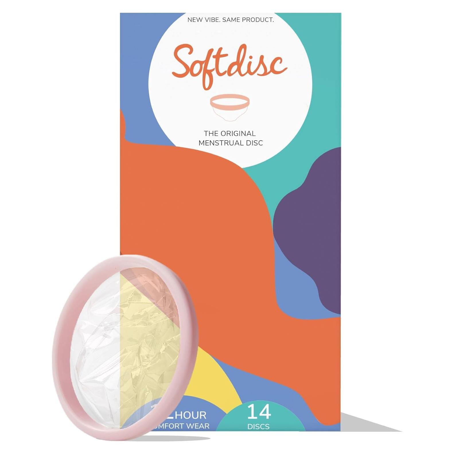 Discos Menstruales Softdisc Desechables - 14 Unidades