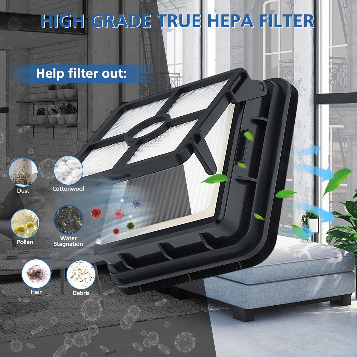 Reemplazo JORAIR para Bissell CrossWave - 3 Rodillos + 3 Filtros