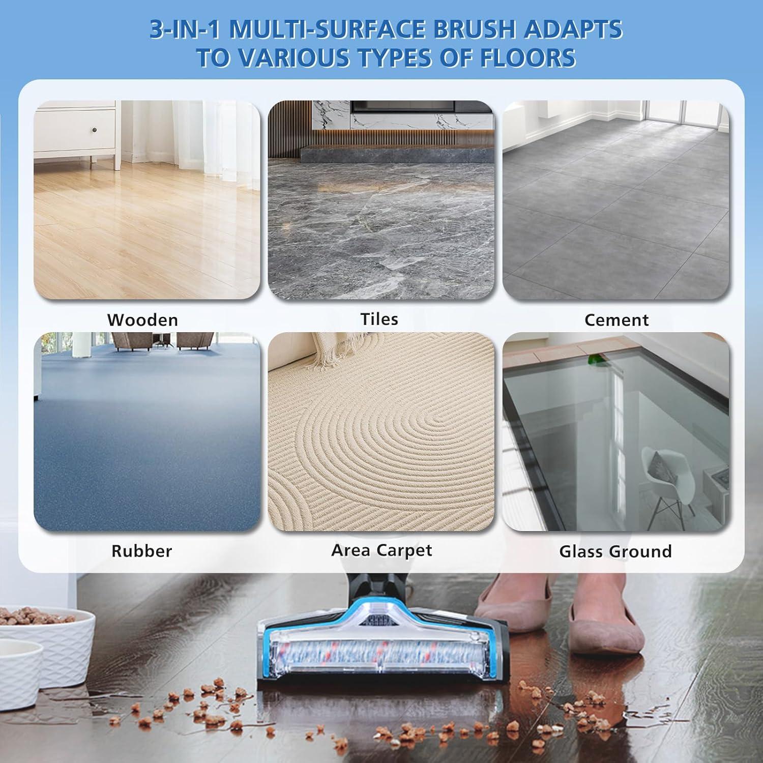 Reemplazo JORAIR para Bissell CrossWave - 3 Rodillos + 3 Filtros