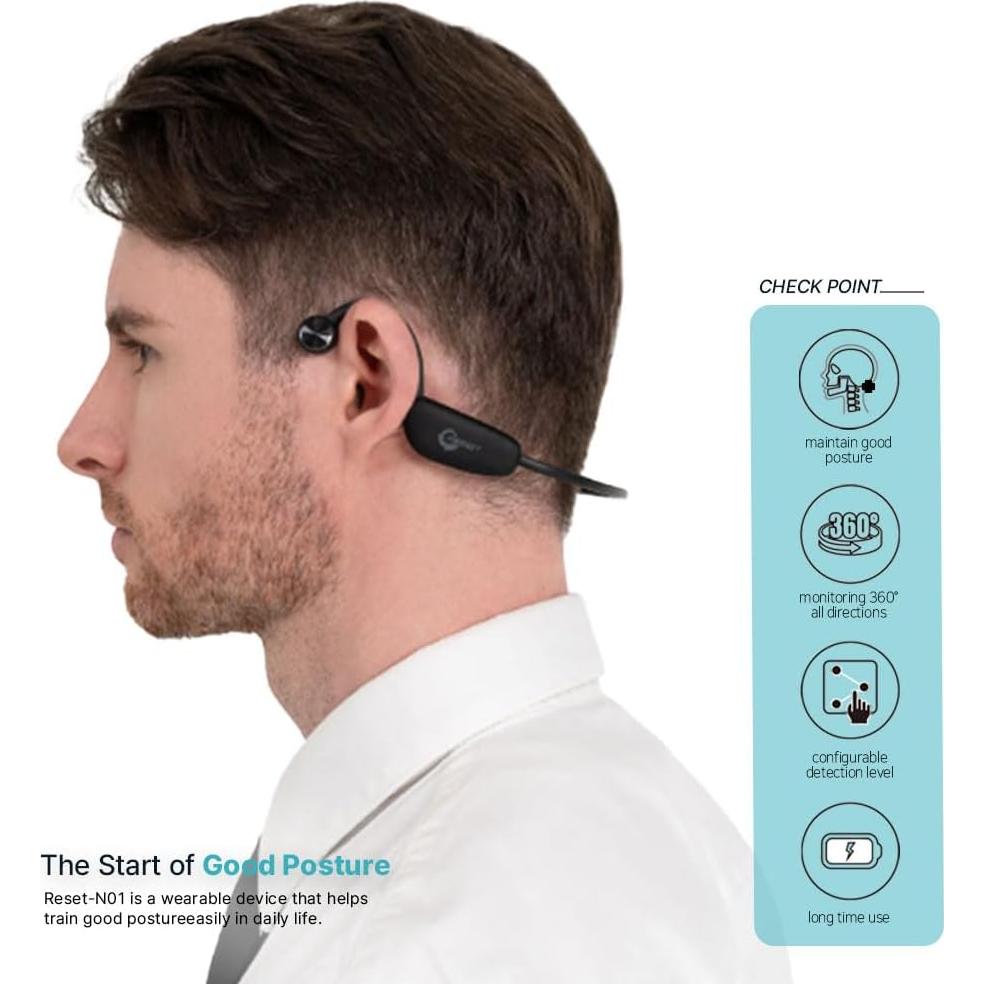 Corrector de Postura RESET - Sensor Inteligente para Cuello