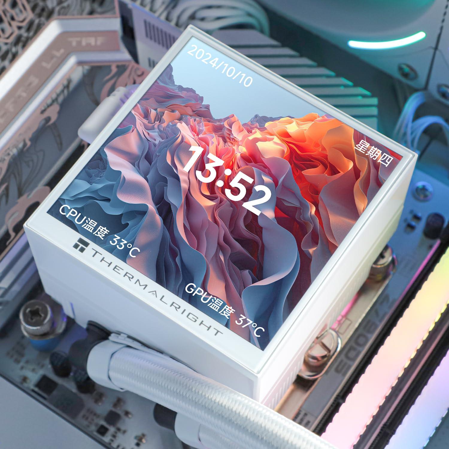 Enfriador Líquido AIO Thermalright Hyper Vision 360 ARGB - Pantalla LCD 10 cm