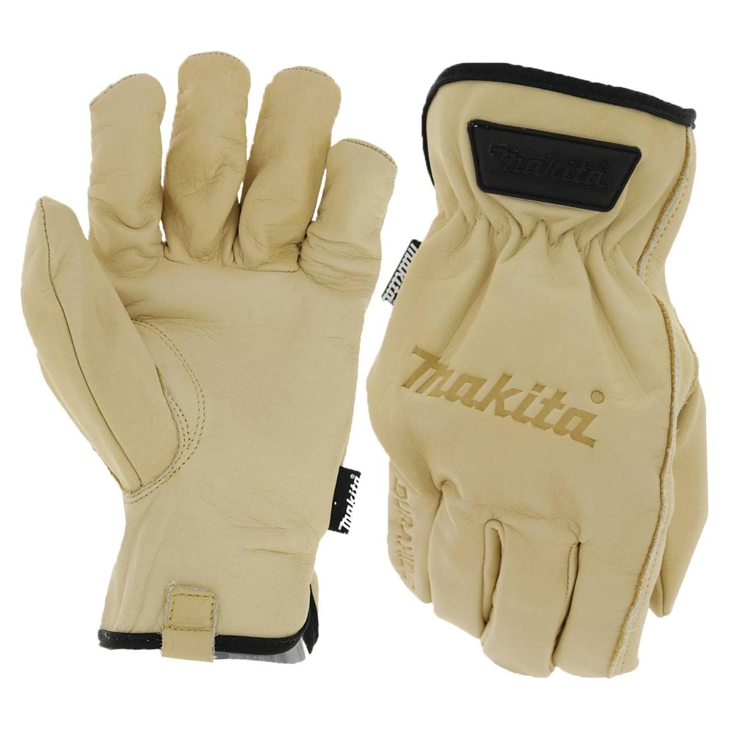 Guantes de Conductor de Cuero Genuino Makita T-04195 Grande