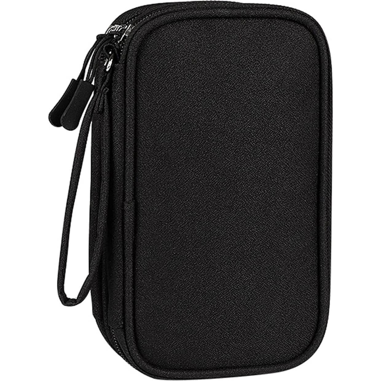 Organizador de Cables FYY Negro Doble Capa Portátil