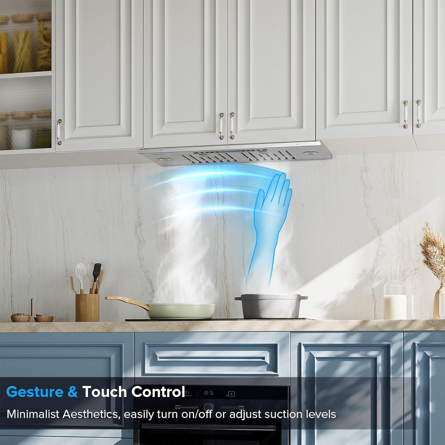 Campana de Cocina IKTCH 30" Acero Inoxidable 390 CFM