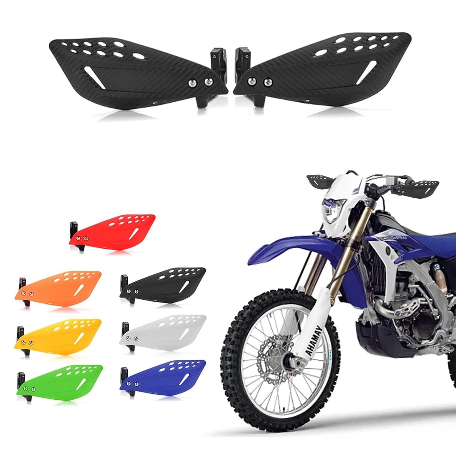 Protectores de Manillar para Motocicleta SOPINEKO 22mm Negro