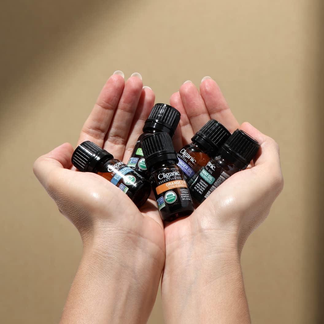 Aceite Esencial de Bergamota Orgánico Cliganic 9.8 ml Puro