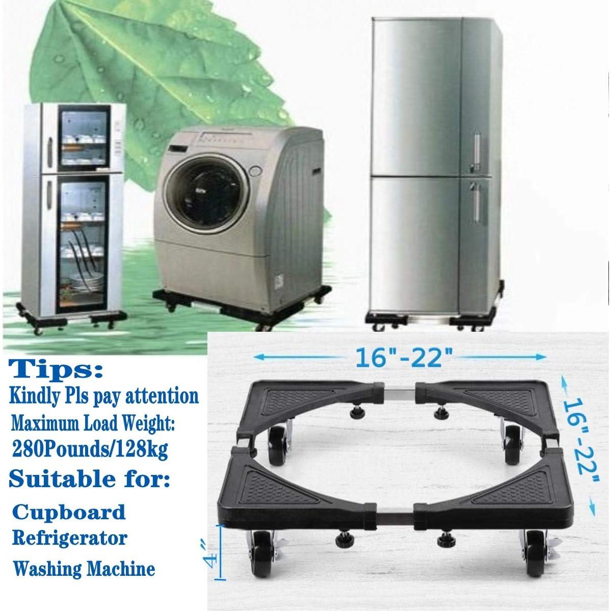 Base Móvil Ajustable VIMI para Lavadora 16-22 cm con Ruedas