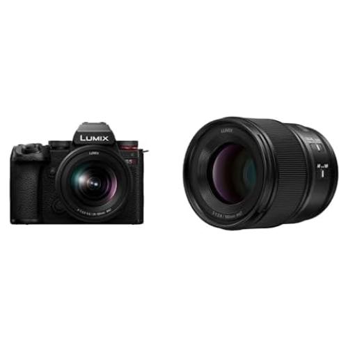 Cámara Sin Espejo Panasonic LUMIX S5II 24.2MP + Lente Macro 100mm F2.8