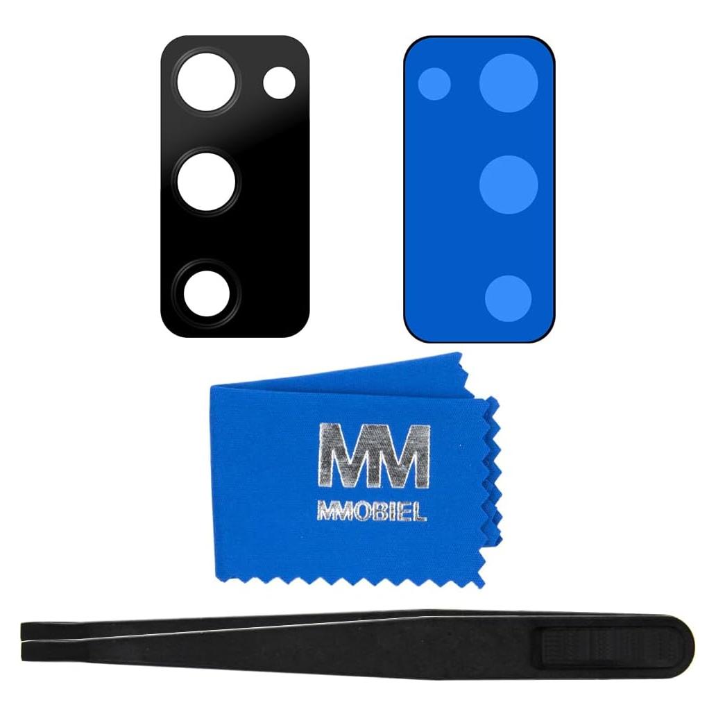 Lente de Cristal de Cámara Trasera MMOBIEL para Samsung Galaxy S20 FE - Negro