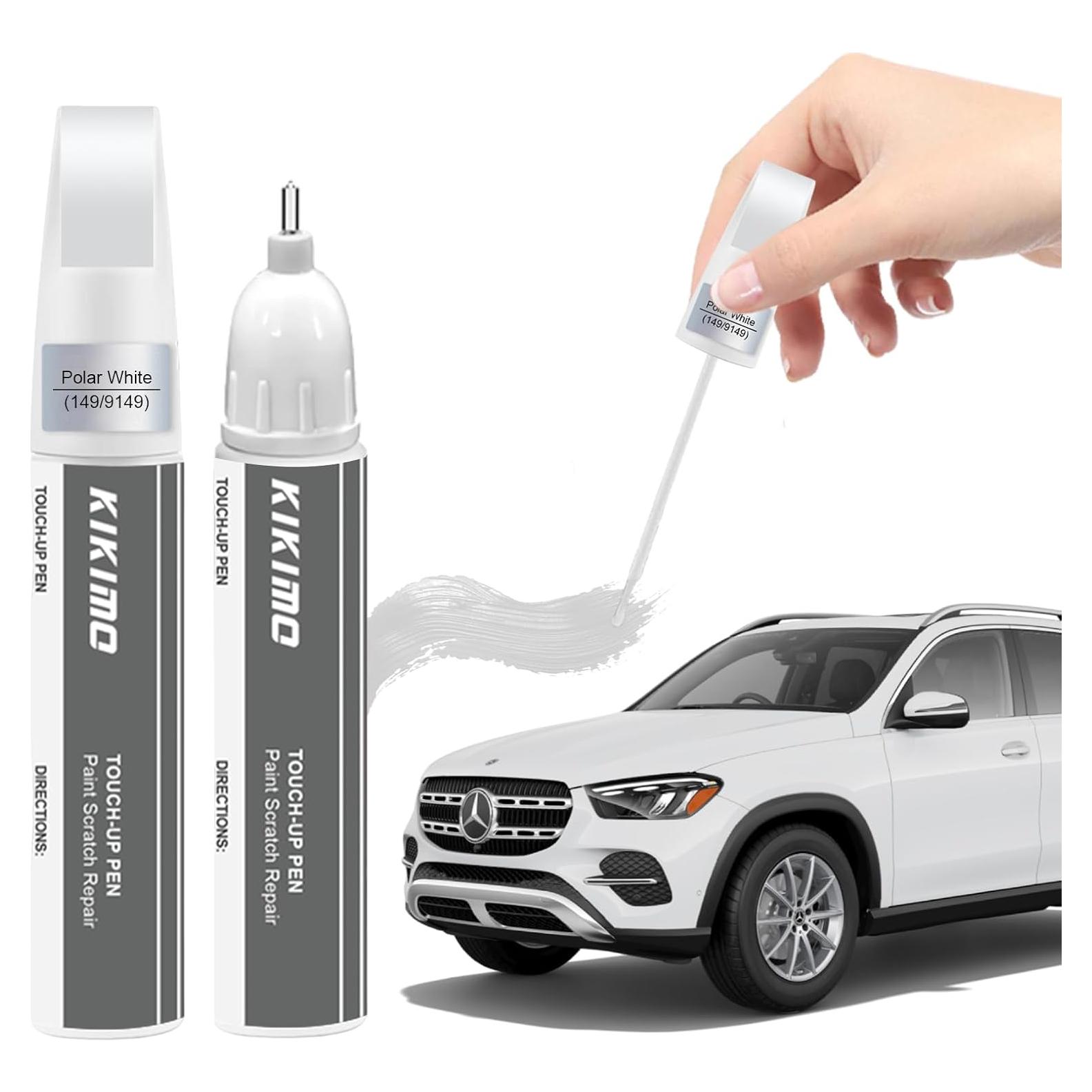 KIKIMO Pintura de Retoque para Mercedes-Benz Blanco Polar 12ml