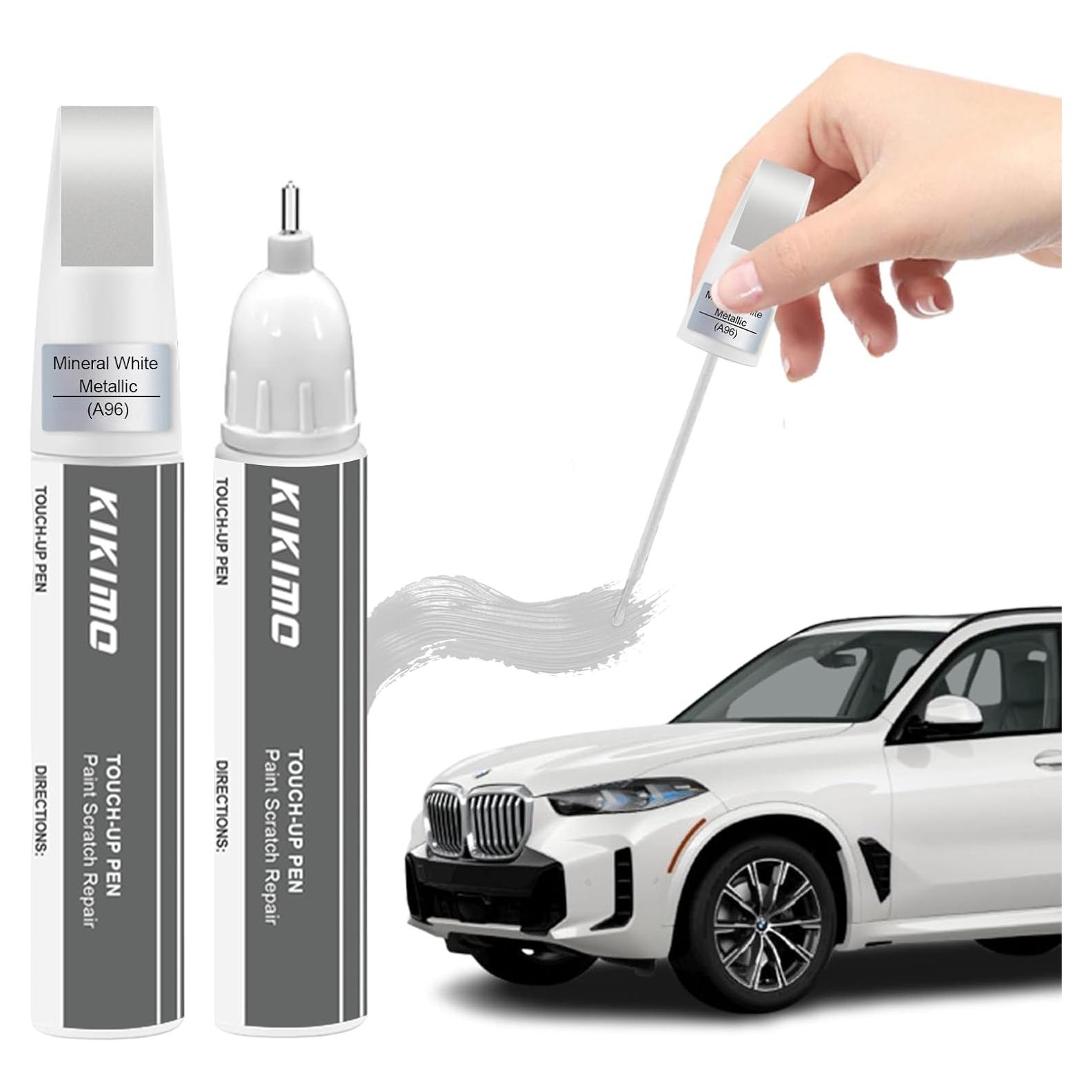 KIKIMO Pintura de Retoque para BMW Blanco Mineral A96 11.8ml