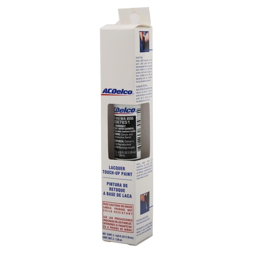 Pintura de Retoque Cuatro en Uno ACDelco GM Negro WA8555 7.39 ml
