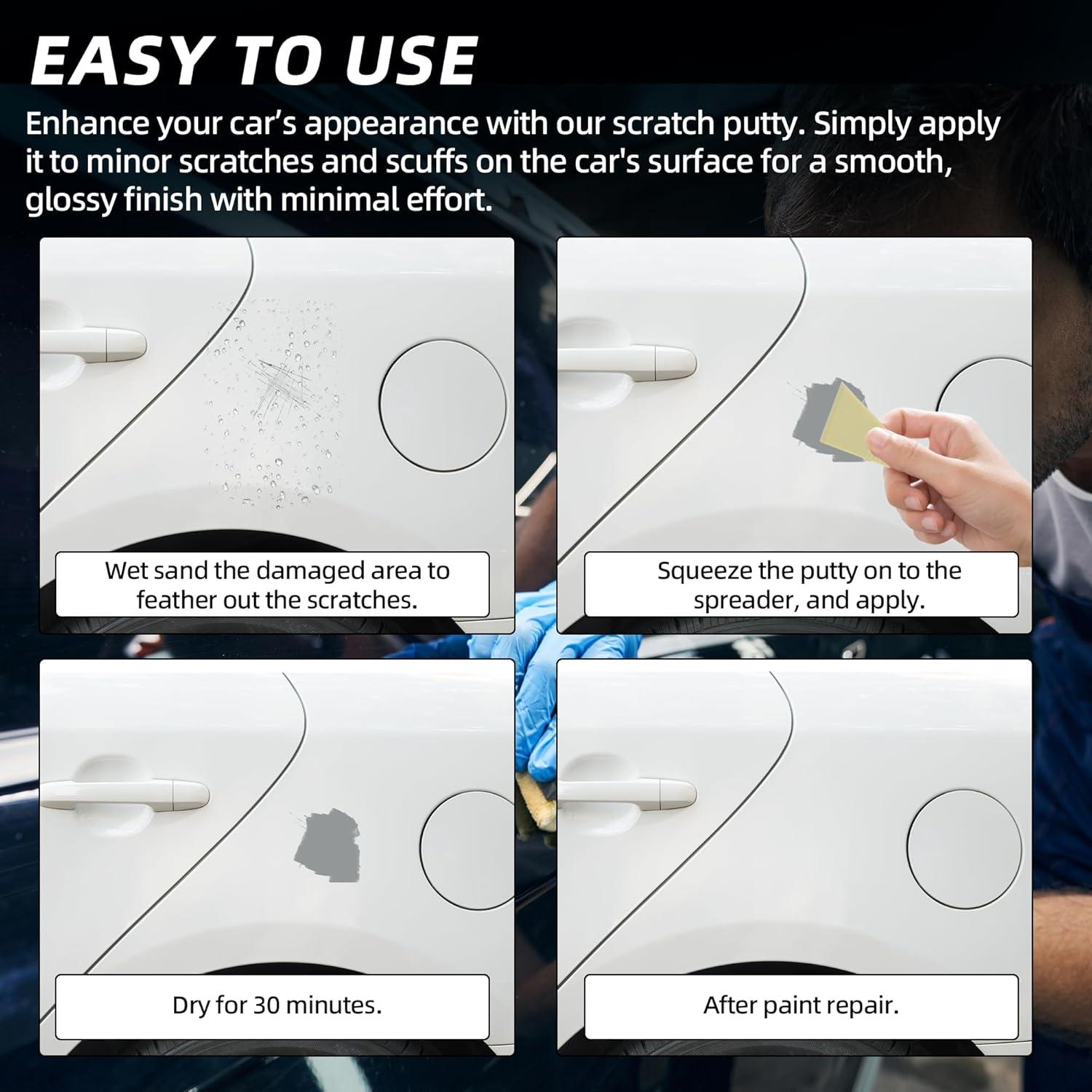 Kit de Reparación de Rayones para Automóvil Calvana 2 Tubos 20g