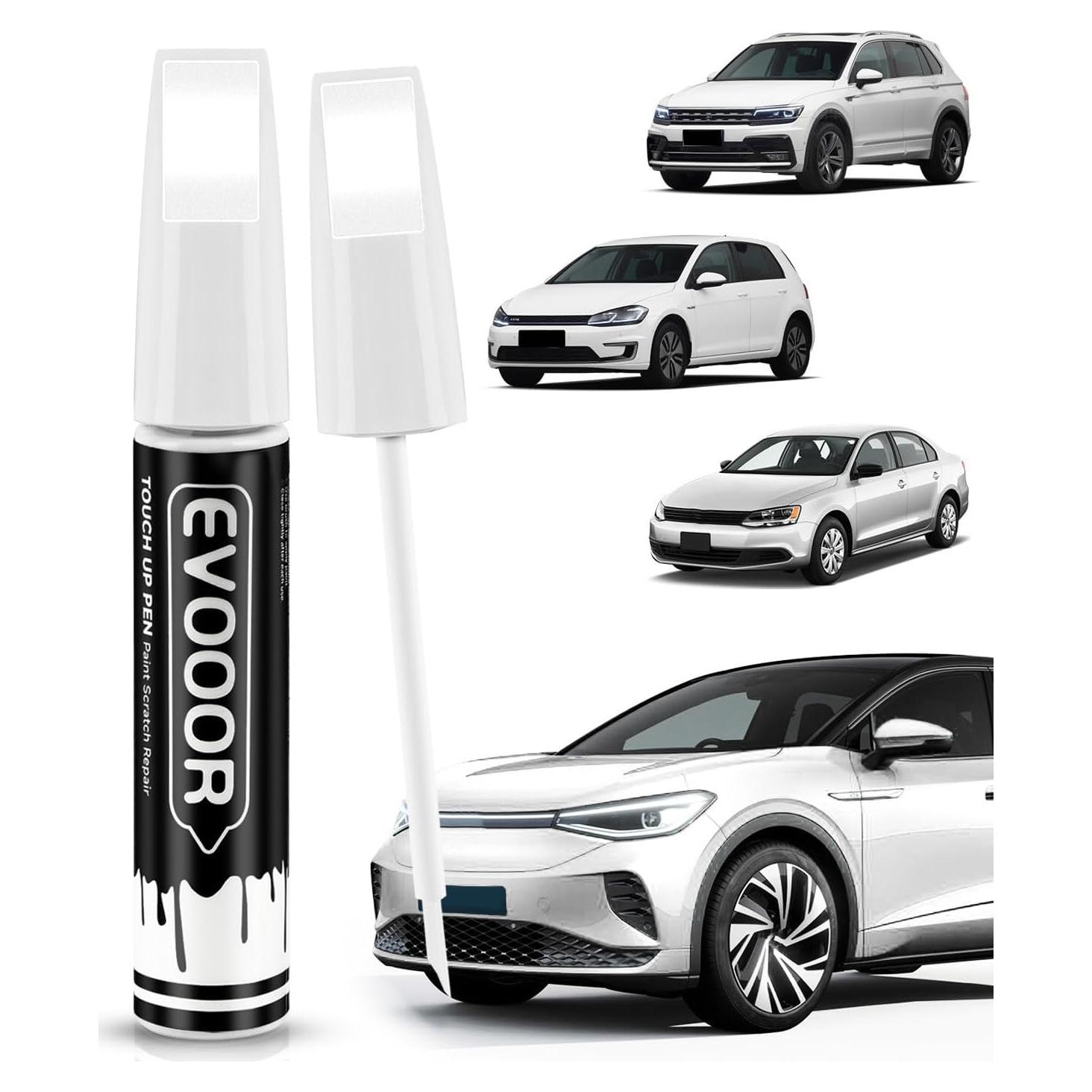 Pintura de Retoque Blanca Pura EVOOOR 11.8 ml para Volkswagen
