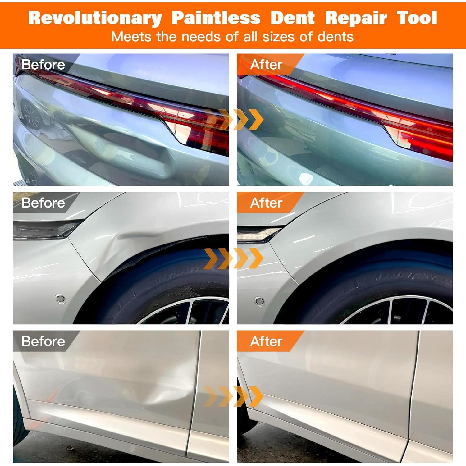 Kit Extractor de Abolladuras para Automóviles 3 Piezas - Lorenzetti