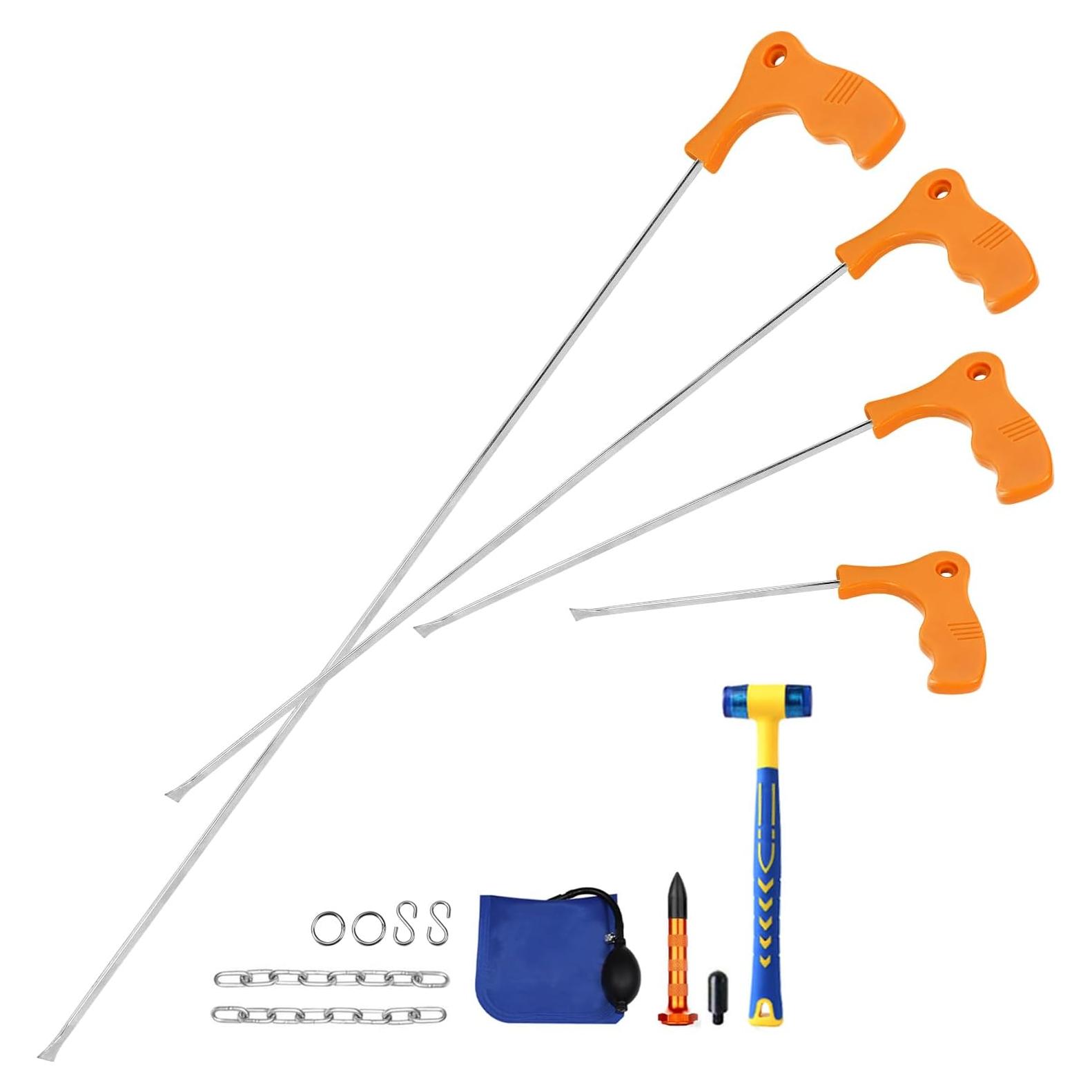 Kit de Reparación de Abolladuras sin Pintura WHDZ WT-Naranja