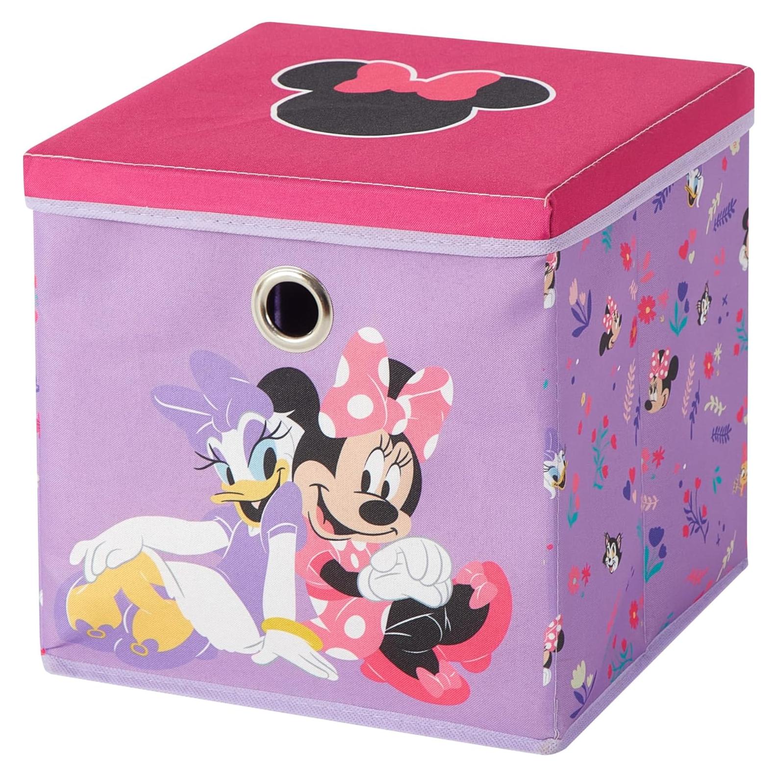 Cubo de Almacenamiento Plegable Idea Nuova Minnie Mouse 25,4 cm