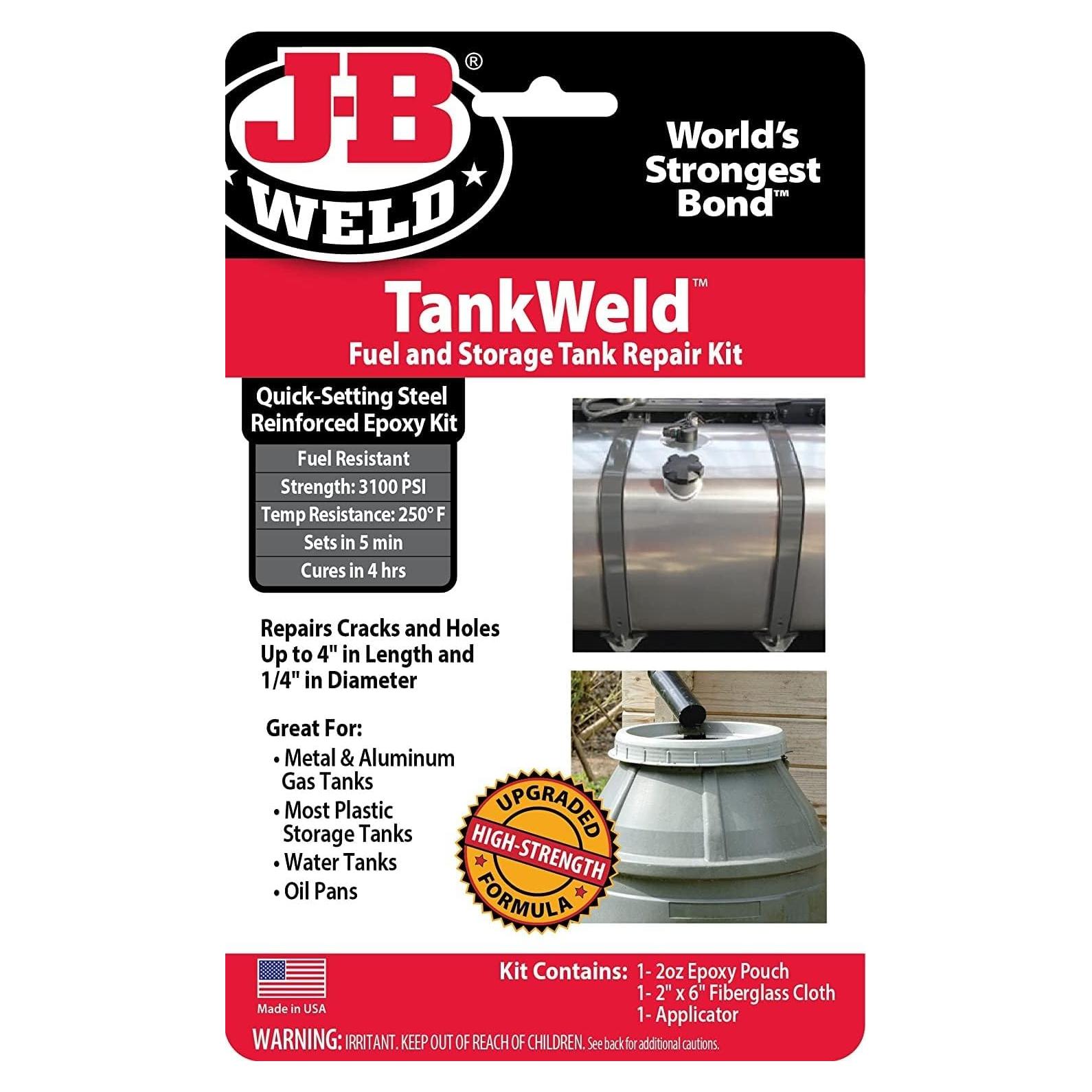 Kit de Reparación de Tanques de Combustible J-B Weld 2110