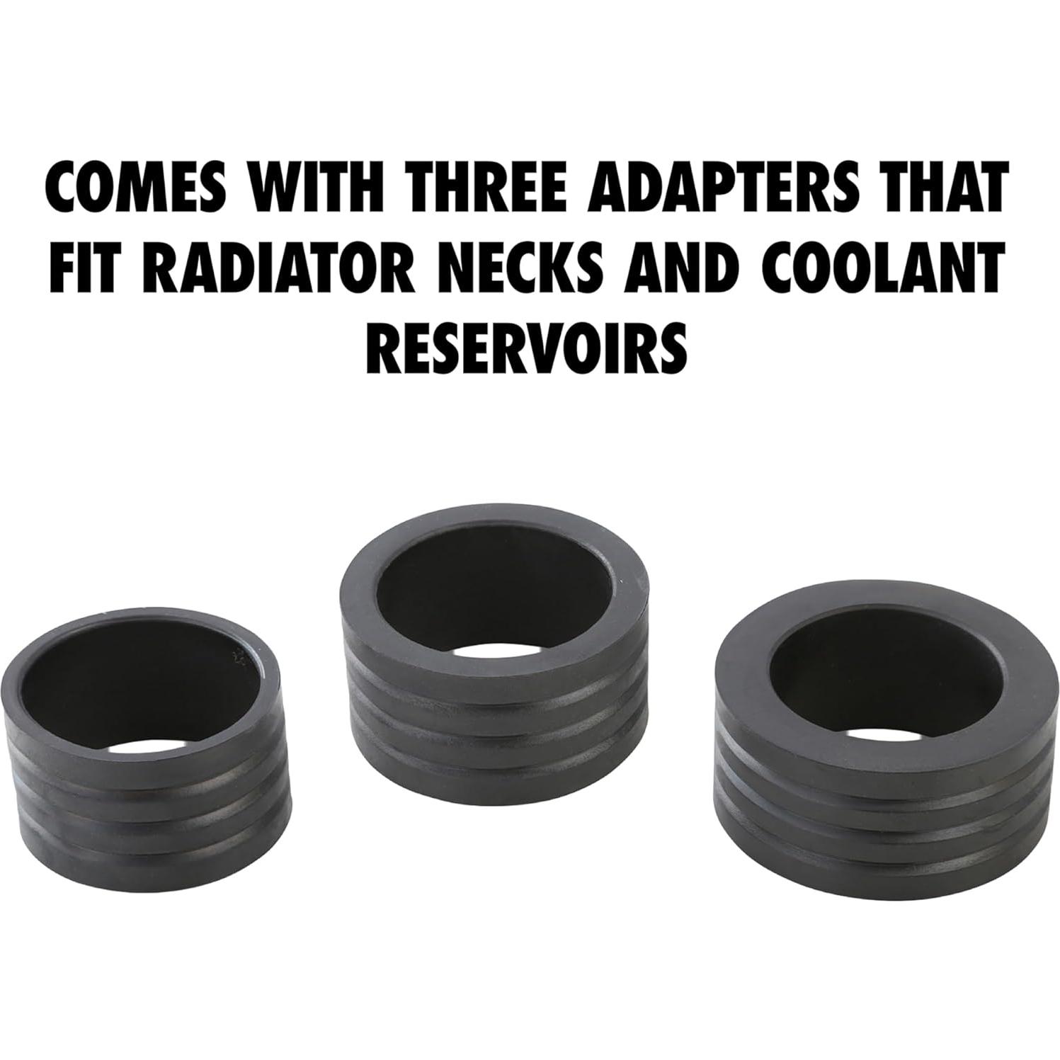 Kit de Rellenador de Refrigerante OEMTOOLS 27066 con 3 Adaptadores