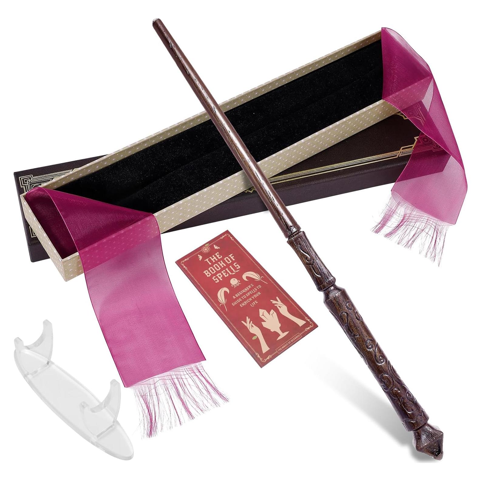 Varita Mágica de Madera CharmRegion Pirámide 36.8 cm