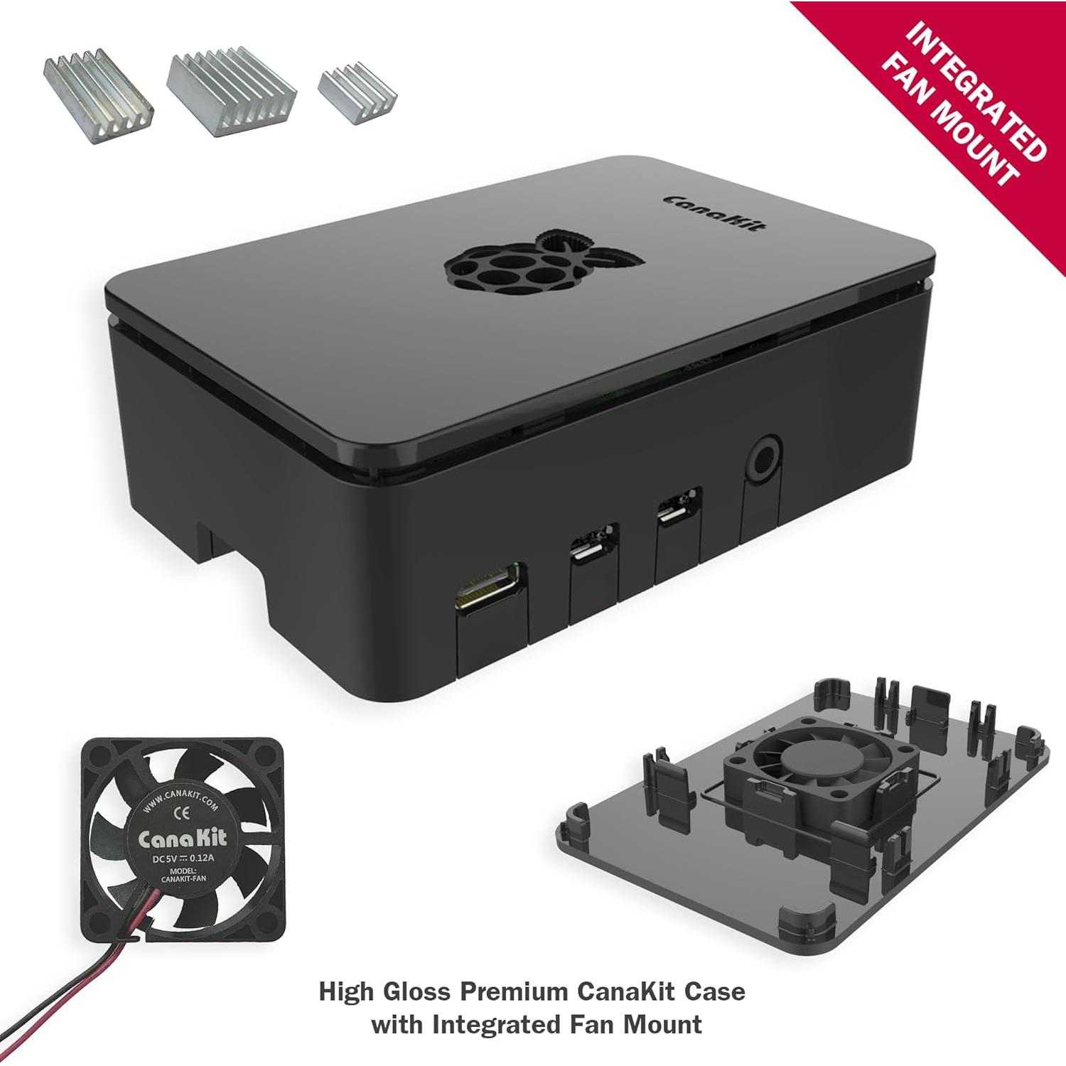 CanaKit Raspberry Pi 4 8GB Kit Completo 128GB