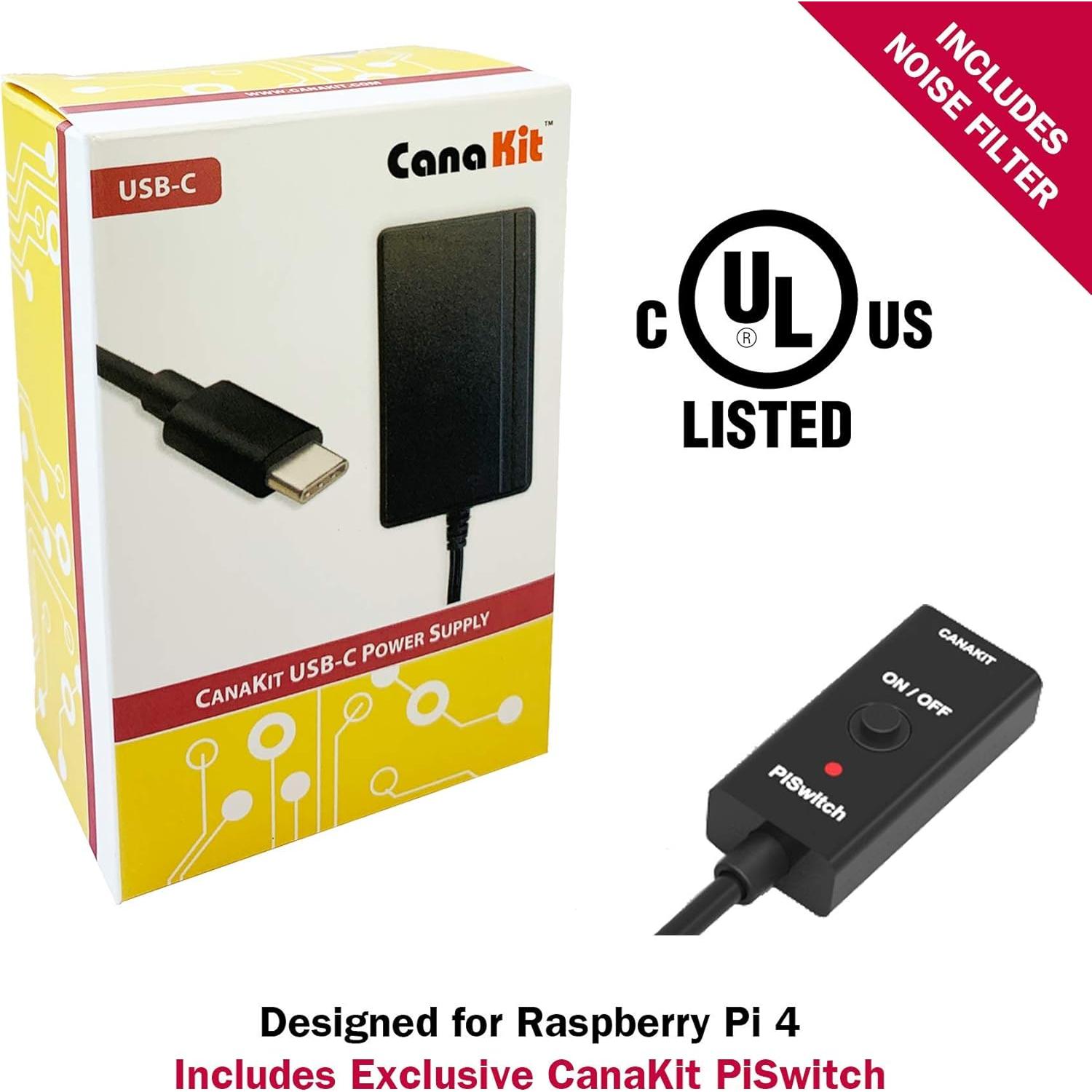 CanaKit Raspberry Pi 4 8GB Kit Completo 128GB