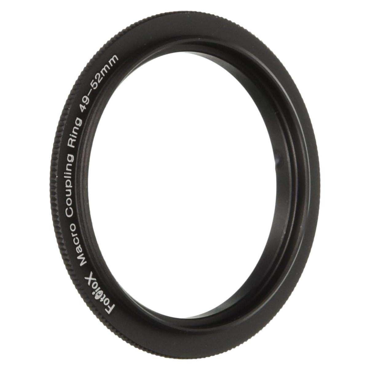 Anillo Inverso Macro Fotodiox 49-52mm Metal Negro