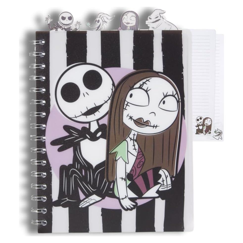 Cuaderno Pesadilla Antes de Navidad Diseños Innovadores 96 Páginas