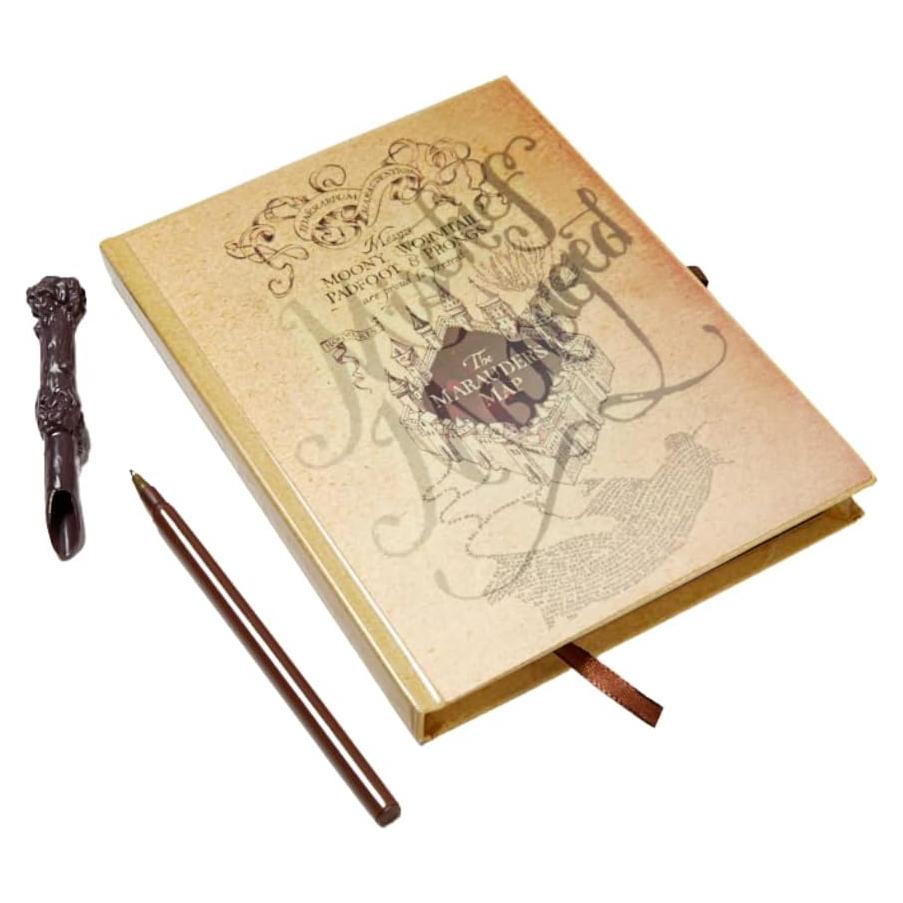 Diario Harry Potter con Pluma Varita - 20.32 cm Rayado