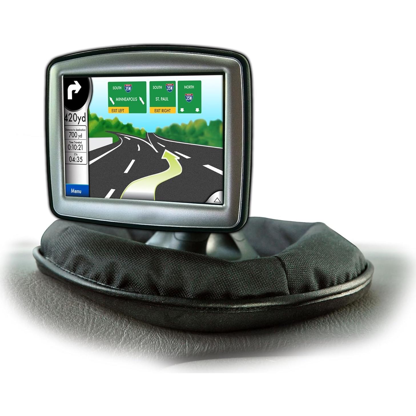 Almohadilla GPS Bracketron UFM-100BL para Tablero Antideslizante