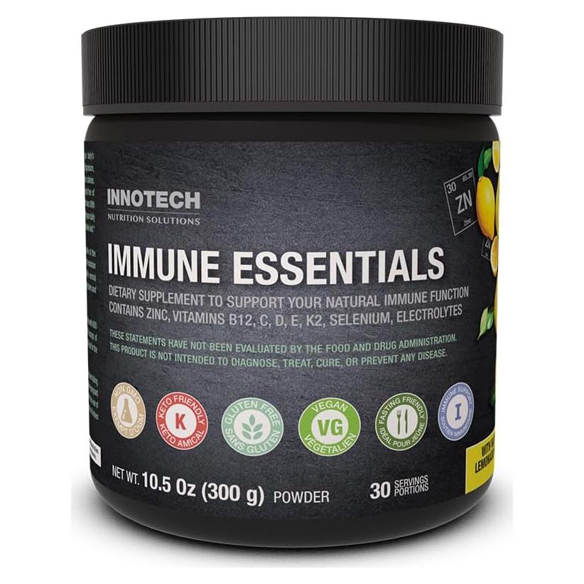 Esenciales Inmunes Innotech 300g Limón - Suplemento Inmunológico