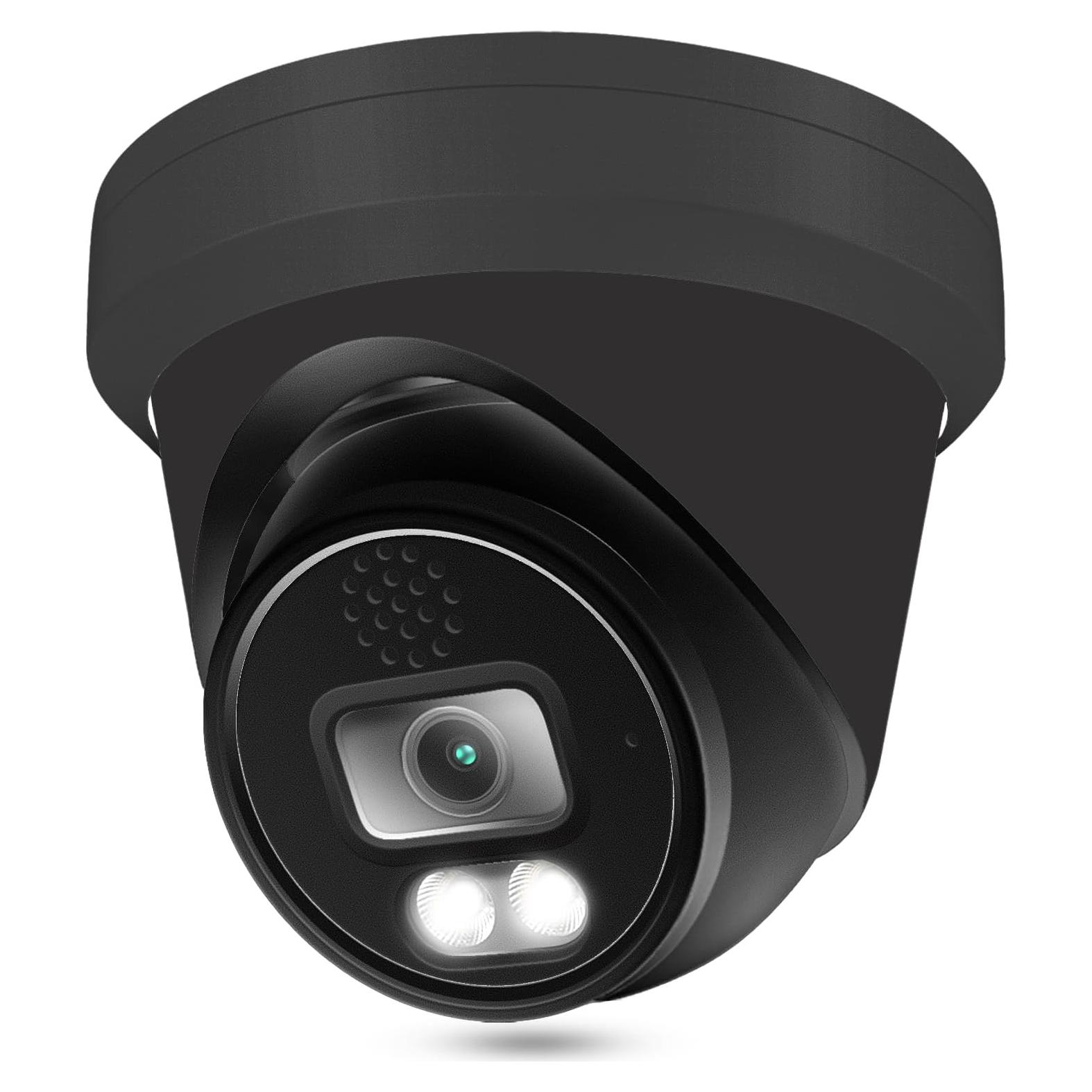 Cámara IP PoE 8MP 4K Real HD con Visión Nocturna Color