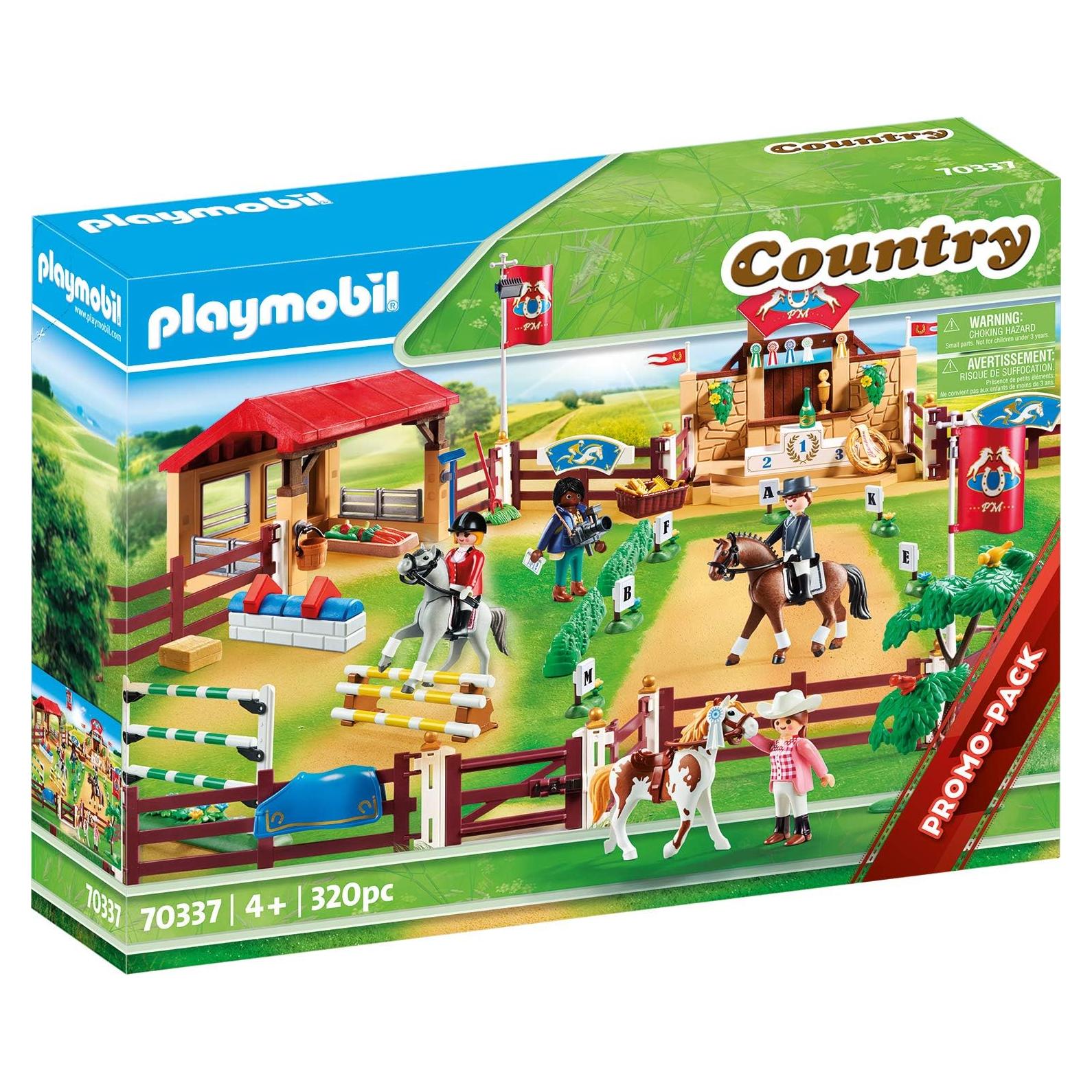 Torneo Ecuestre Grande Playmobil 70337 - Set 4 Figuras y 3 Caballos