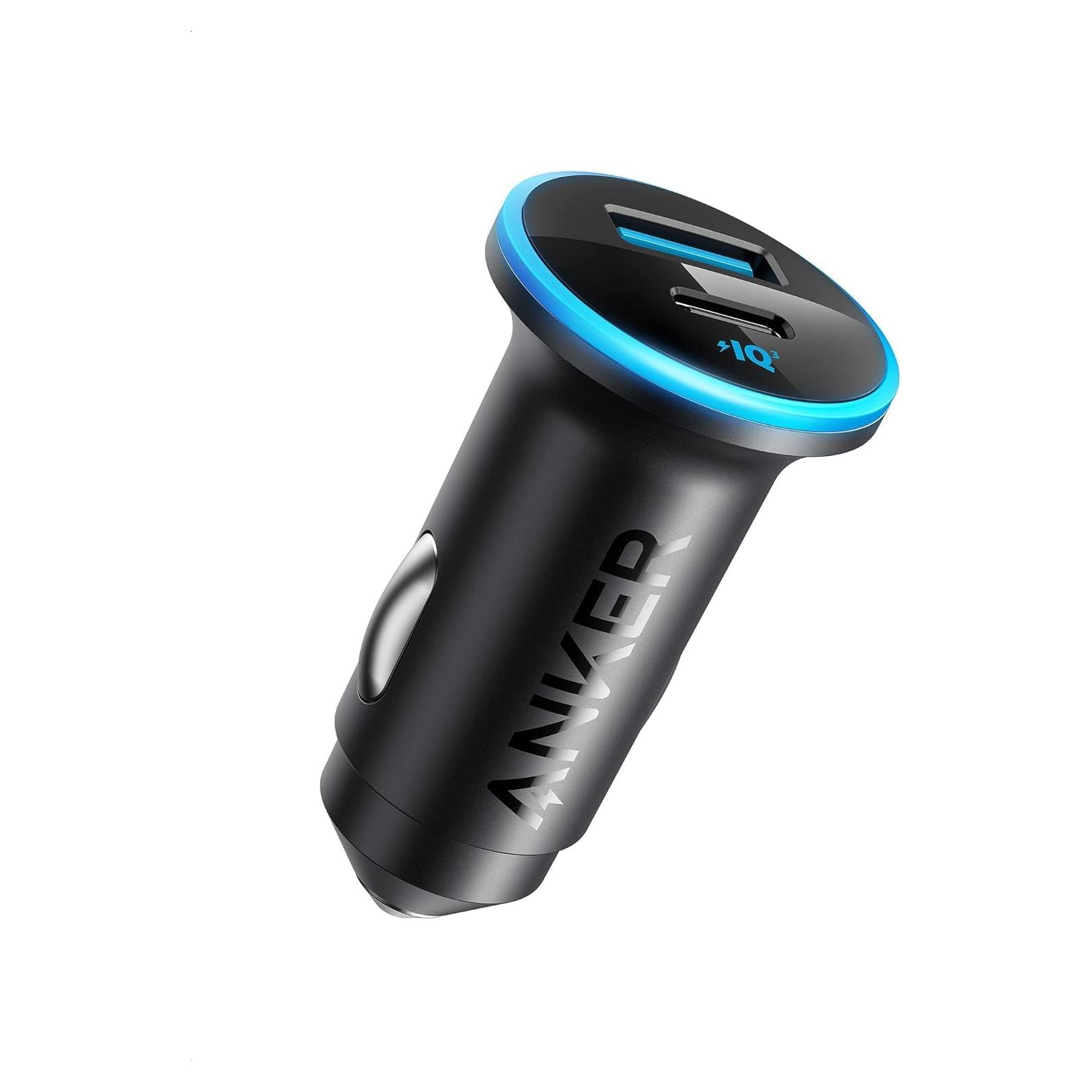 Cargador de Coche Anker 323 USB-C 52.5W Carga Rápida