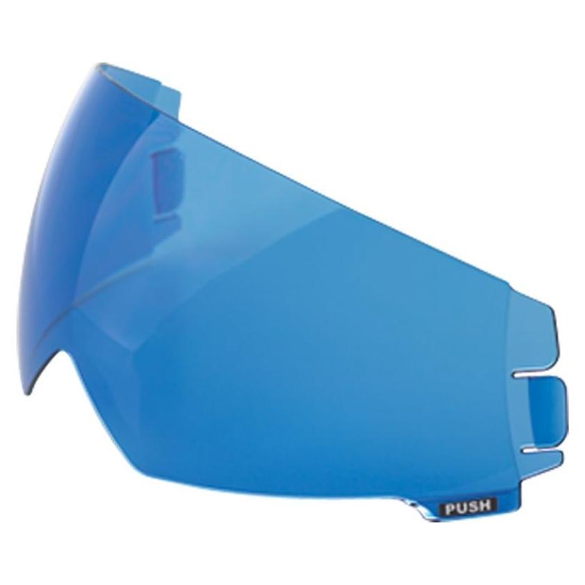 Casco Scorpion EXO-100 Street Azul con Visera Retráctil