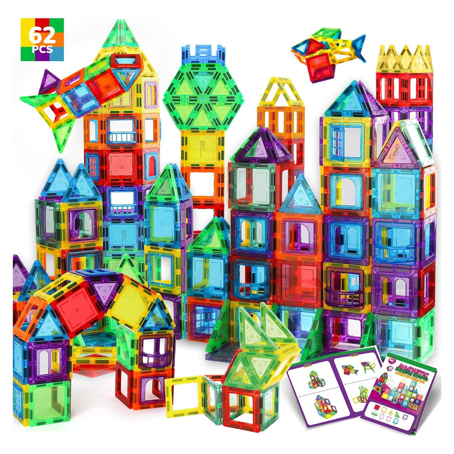 Azulejos Magnéticos TOY Life 45 Pcs Juguete Educativo 1-8 Años